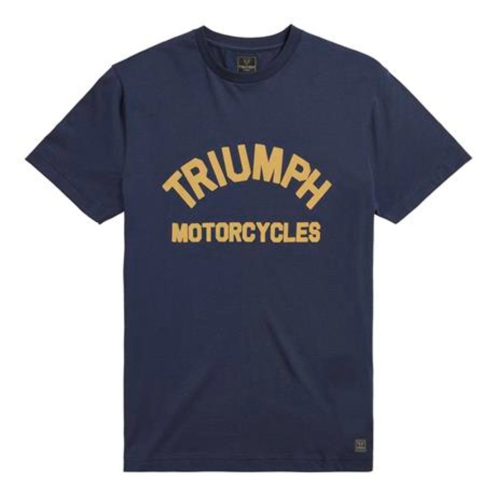 TRIUMPH BURNHAM NAVY BLUE TEE
